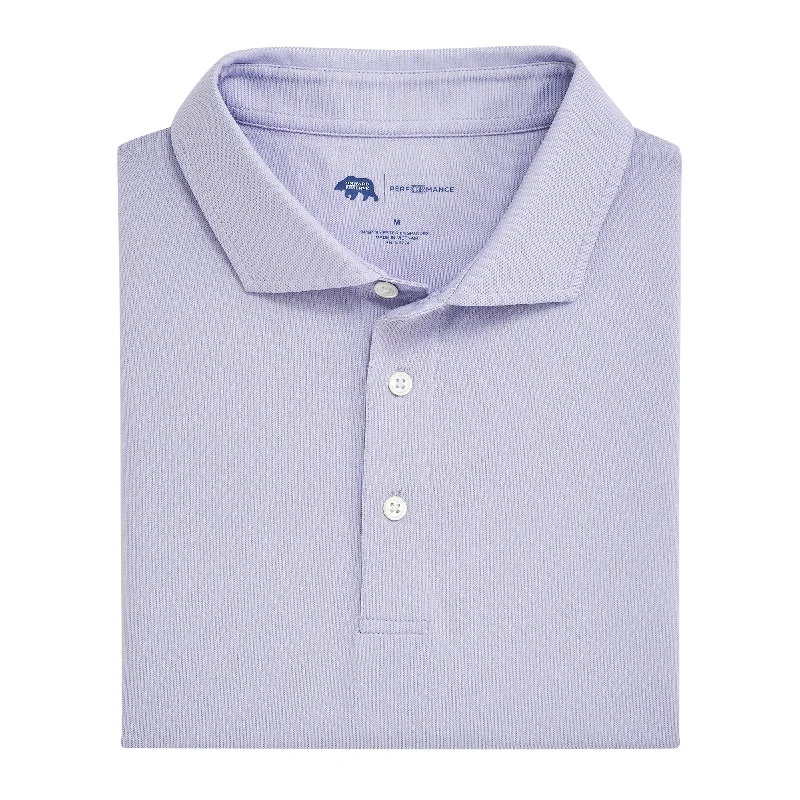 Men's breathable cotton blend polo shirts for summer outingsSolid Performance Pique Polo - Cosmic Sky Men's breathable cotton blend polo shirts for summer outingsSolid Performance Pique Polo - Cosmic Sky