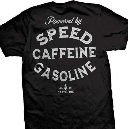 Men's plus - size pocket t - shirts with a classic lookSpeed Caffeine and Gasoline Men's T-Shirt Men's plus - size pocket t - shirts with a classic lookSpeed Caffeine and Gasoline Men's T-Shirt