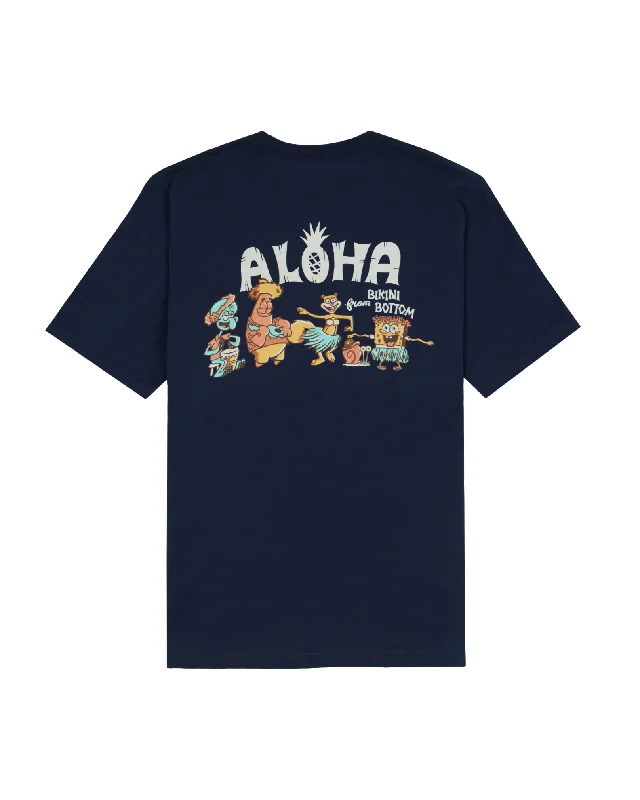 Men's smart - casual checkered t - shirts for semi - formal occasionsSpongeBob SquarePants x Jack's "Aloha" S/S Tee Men's smart - casual checkered t - shirts for semi - formal occasionsSpongeBob SquarePants x Jack's "Aloha" S/S Tee