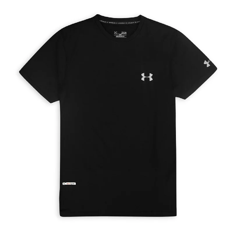 Men's slim fit short sleeve polo shirts with contrast collarsUN - Men 'Black' Short Sleeve Sports T-Shirt UN841 Men's slim fit short sleeve polo shirts with contrast collarsUN - Men 'Black' Short Sleeve Sports T-Shirt UN841
