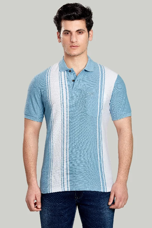 Men's jacquard woven polo shirts with intricate designsVertical Stripes Pique Polo Men's jacquard woven polo shirts with intricate designsVertical Stripes Pique Polo