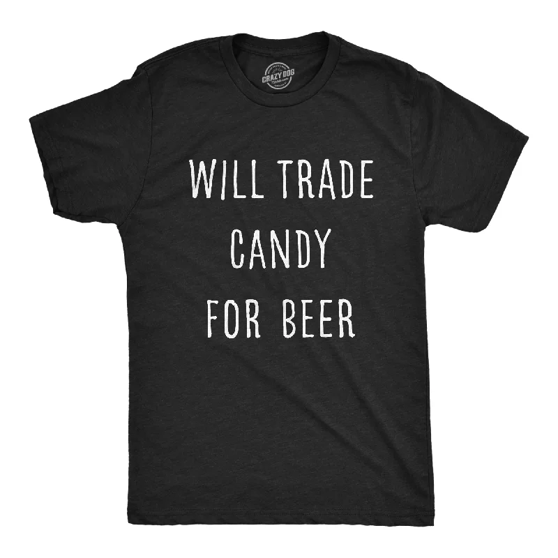 Men's v - neck muscle t - shirts for a body - building aestheticWill Trade Candy For Beer Men's T Shirt Men's v - neck muscle t - shirts for a body - building aestheticWill Trade Candy For Beer Men's T Shirt