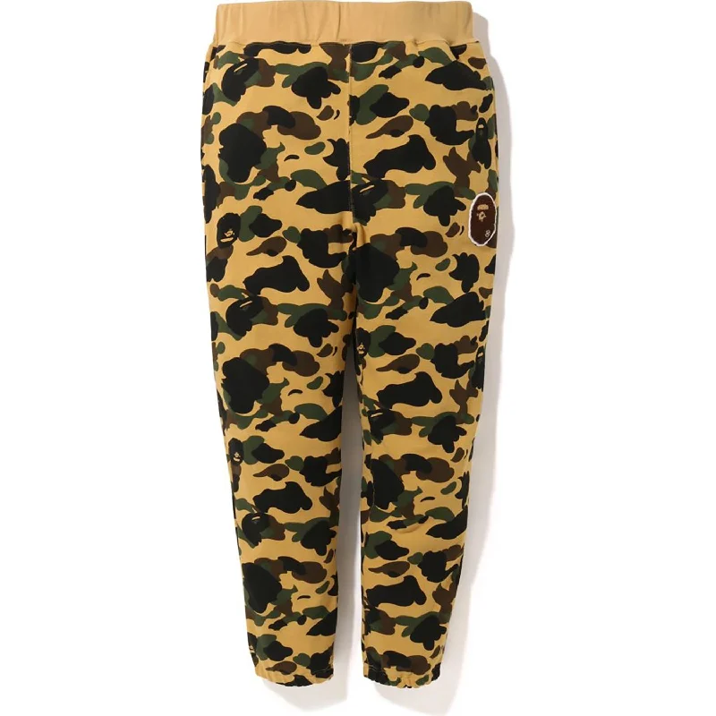 Men's plaid pattern wool blend shorts for a preppy fall style1St Camo Ape Head Patched Sweat Pants Mens Men's plaid pattern wool blend shorts for a preppy fall style1St Camo Ape Head Patched Sweat Pants Mens