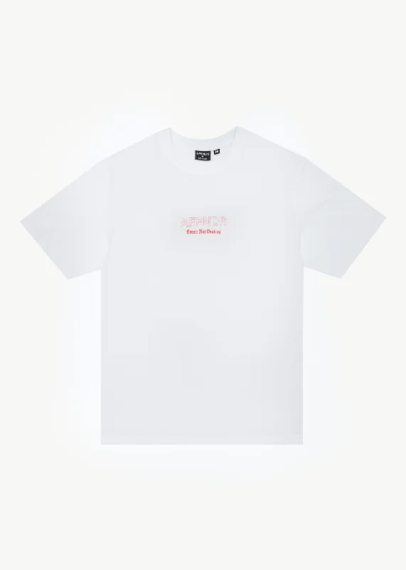 Men's plus - size pocket t - shirts with a classic lookAFENDS Mens Creator - Retro Fit Tee - White Men's plus - size pocket t - shirts with a classic lookAFENDS Mens Creator - Retro Fit Tee - White