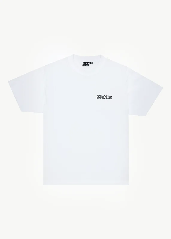 Men's antimicrobial t - shirts for odor - free freshness during travelAFENDS Mens Destroyer - Boxy Fit Tee - White Men's antimicrobial t - shirts for odor - free freshness during travelAFENDS Mens Destroyer - Boxy Fit Tee - White