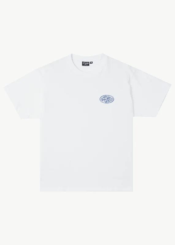 Men's moisture - wicking athletic t - shirts for intense workoutsAFENDS Mens Frogga - Heavy Boxy Fit Tee - White Men's moisture - wicking athletic t - shirts for intense workoutsAFENDS Mens Frogga - Heavy Boxy Fit Tee - White