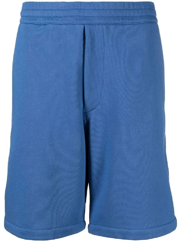 Men's high - waisted swim shorts with UPF protection for beach vacationsAlexander Mcqueen Men's Shorts blue Men's high - waisted swim shorts with UPF protection for beach vacationsAlexander Mcqueen Men's Shorts blue