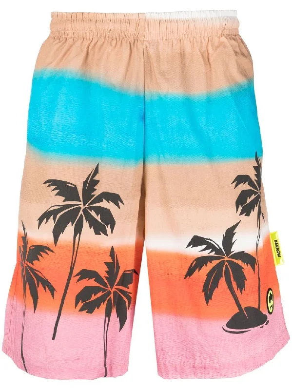 Men's floral print silk blend shorts for a unique night - out lookBarrow's Men's Shorts Men's floral print silk blend shorts for a unique night - out lookBarrow's Men's Shorts