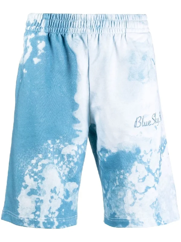 Men's camo print cargo shorts for outdoor adventuresblue Sky Inn Men's Shorts Clear blue