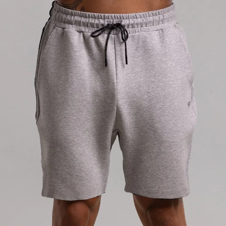 Men's zip - pocket canvas shorts for added functionality during travelBrake Short Unisex SILVER MARLE Men's zip - pocket canvas shorts for added functionality during travelBrake Short Unisex SILVER MARLE