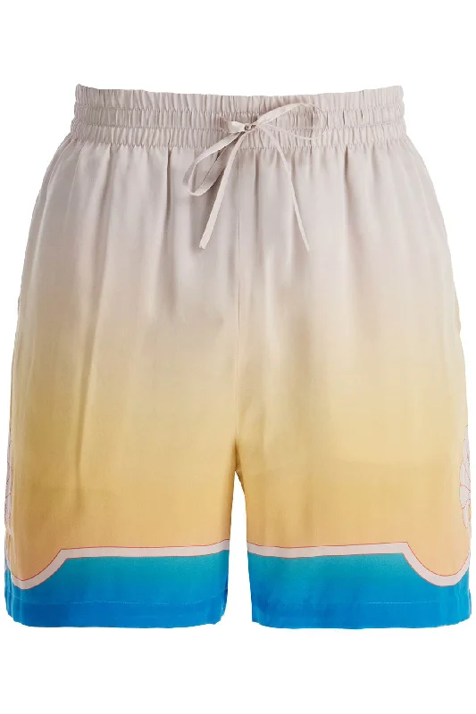 Men's button - fly denim work shorts for durability on the jobCasablanca Men's "Colorful Silk Bermuda Shorts Set Men's button - fly denim work shorts for durability on the jobCasablanca Men's "Colorful Silk Bermuda Shorts Set