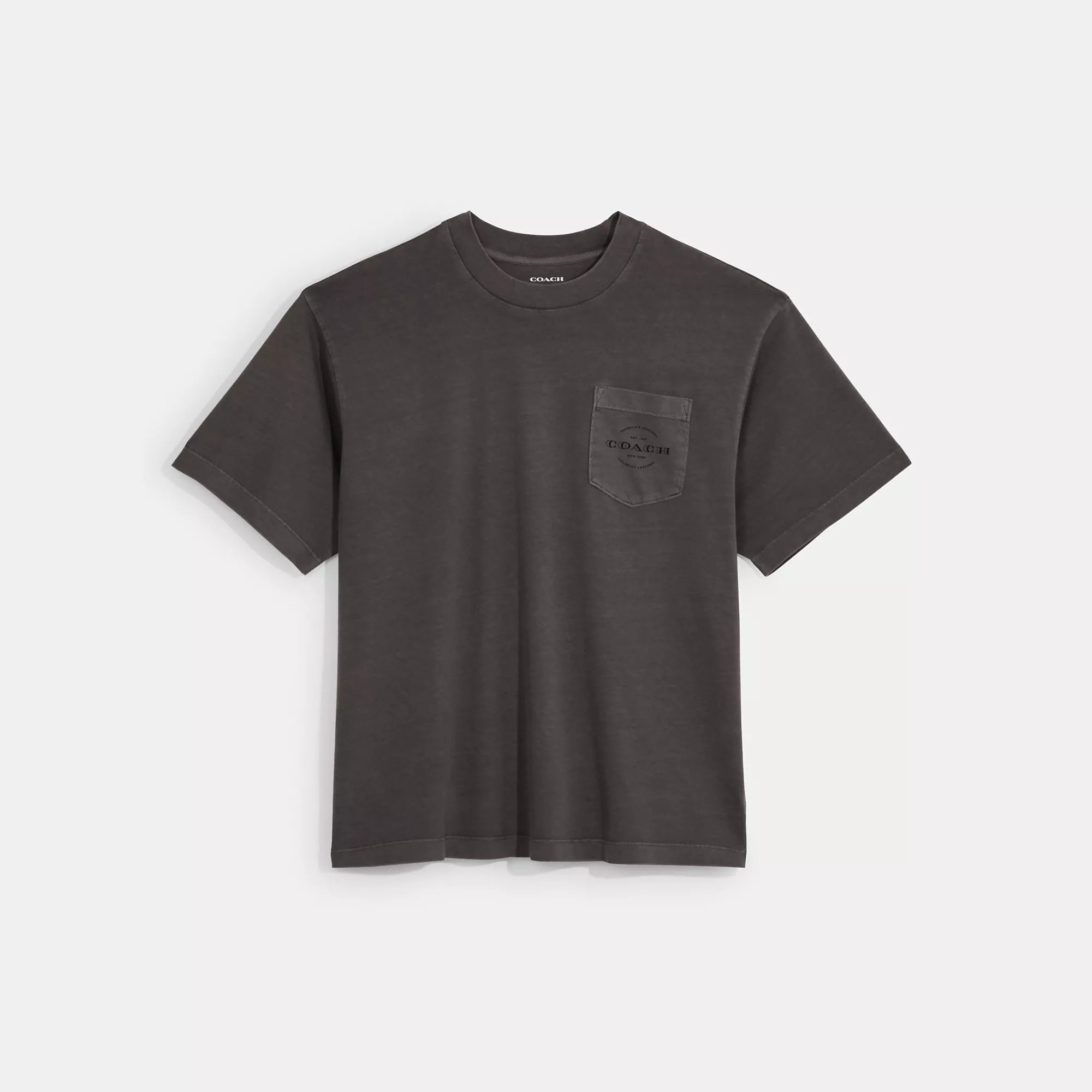 Men's tie - dye t - shirts with a bohemian styleCoach Outlet Pocket T Shirt