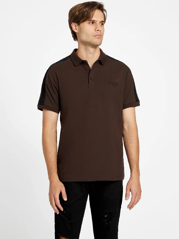 Men's tie - dye t - shirts with a bohemian styleEco Kona Polo