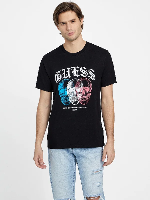 Men's polo t - shirts with a contrast collar for a preppy lookEco Phase Printed Tee