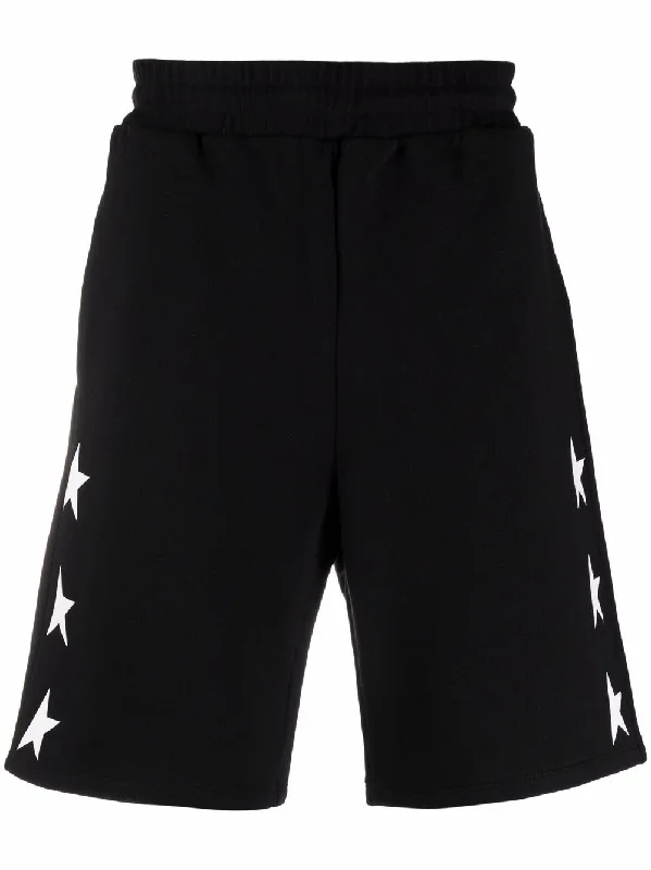 Men's plaid pattern wool blend shorts for a preppy fall styleen Goose Men's Shorts