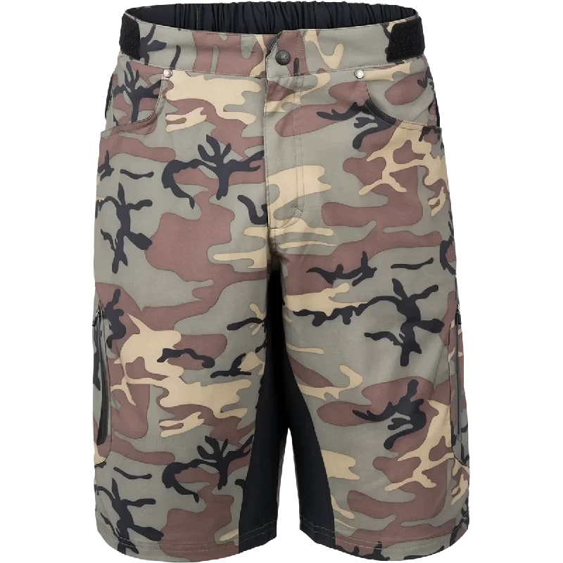 Men's side - stripe track shorts for a sporty running lookMen's Ether Camo Short 12