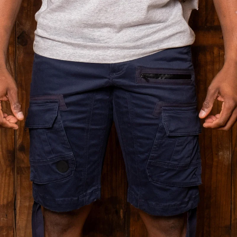 Men's plaid pattern wool blend shorts for a preppy fall styleExpedition Short 23-24 Midnight