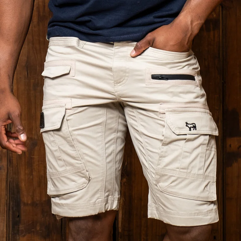 Men's flat - front chino shorts for semi - formal summer eventsExpedition Short 24-25 Stone Men's flat - front chino shorts for semi - formal summer eventsExpedition Short 24-25 Stone