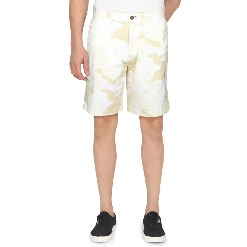 Men's pleated front twill shorts for a classic and sophisticated appearanceFlex Yacht Mens Camo 9" Inseam Khaki Shorts Men's pleated front twill shorts for a classic and sophisticated appearanceFlex Yacht Mens Camo 9" Inseam Khaki Shorts
