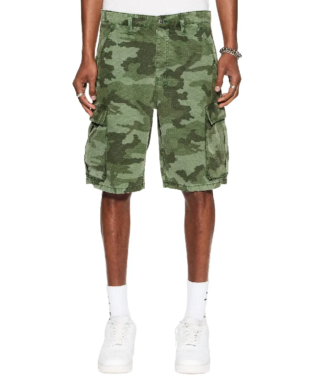 Men's neon - colored athletic shorts for high - visibility workoutsFUGITIVE CARGO SHORT HASH CAMO Men's neon - colored athletic shorts for high - visibility workoutsFUGITIVE CARGO SHORT HASH CAMO