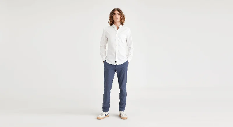 Men's wide - leg linen blend shorts for a relaxed beachside vibeGo Chino, Slim Tapered Fit with Airweave Men's wide - leg linen blend shorts for a relaxed beachside vibeGo Chino, Slim Tapered Fit with Airweave