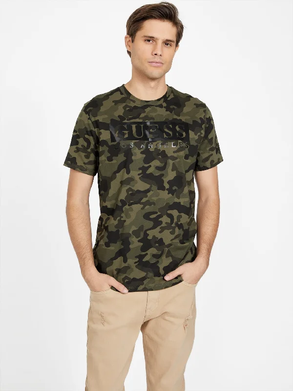 Men's antimicrobial t - shirts for odor - free freshness during travelGreg Camo Reflective Tee Men's antimicrobial t - shirts for odor - free freshness during travelGreg Camo Reflective Tee