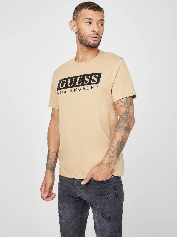 Men's smart - casual checkered t - shirts for semi - formal occasionsGreg Foil Logo Tee Men's smart - casual checkered t - shirts for semi - formal occasionsGreg Foil Logo Tee