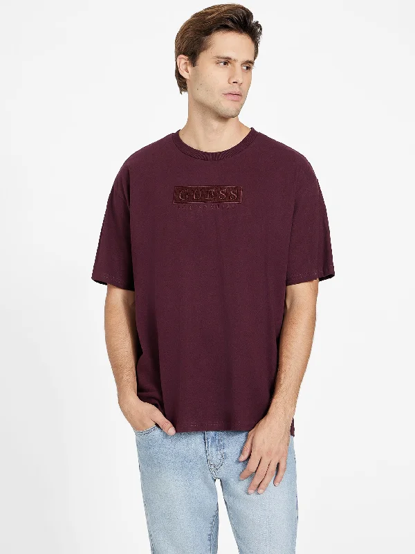 Men's distressed denim - look t - shirts with a rugged appealHarvey Logo Tee