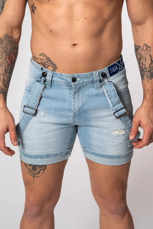 Men's plaid pattern wool blend shorts for a preppy fall styleHOMAR Nu-Ice Blue Short Men's plaid pattern wool blend shorts for a preppy fall styleHOMAR Nu-Ice Blue Short