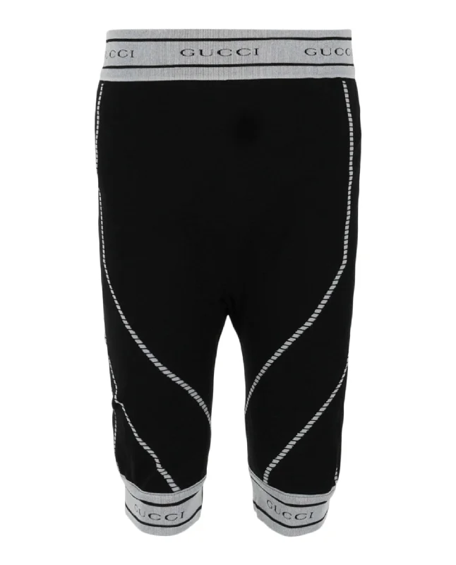 Men's floral print silk blend shorts for a unique night - out lookJacquard Tubular Jersey Shorts Men's floral print silk blend shorts for a unique night - out lookJacquard Tubular Jersey Shorts