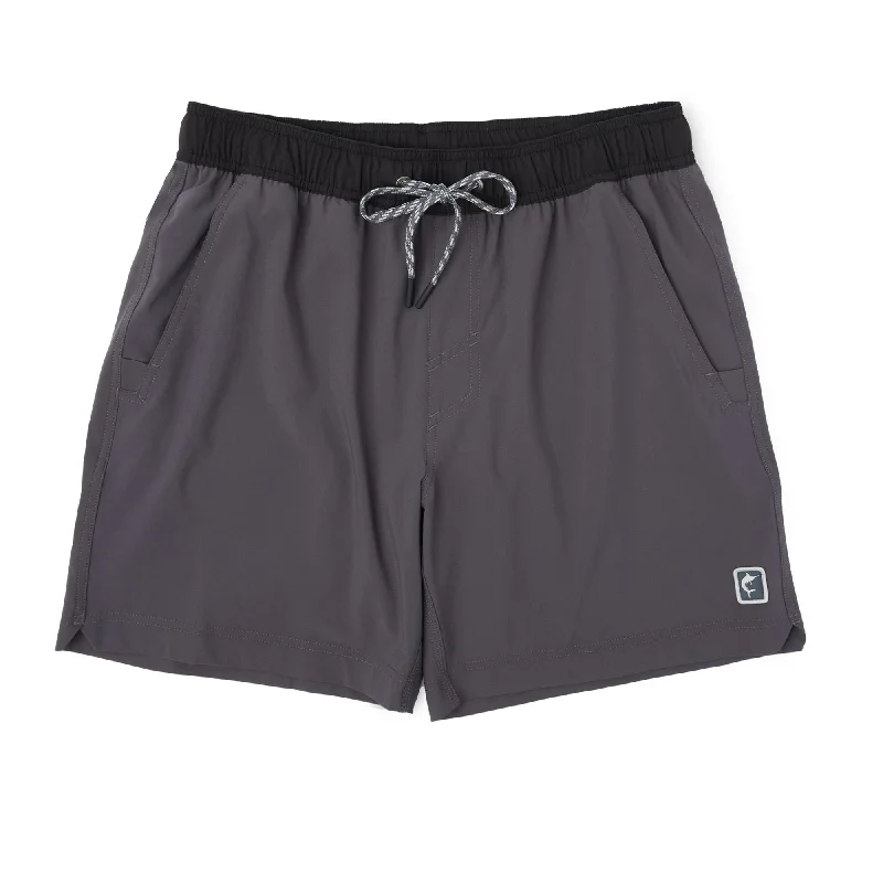 Men's side - stripe track shorts for a sporty running lookLeiday