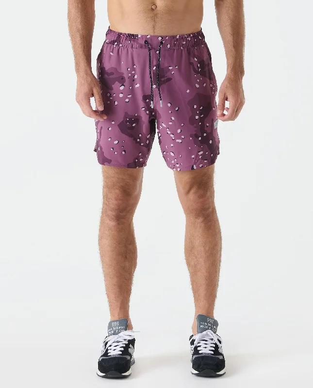Men's checkered pattern wool shorts for a stylish winter layering optionLuka Short Desert Camo Sosta Men's checkered pattern wool shorts for a stylish winter layering optionLuka Short Desert Camo Sosta