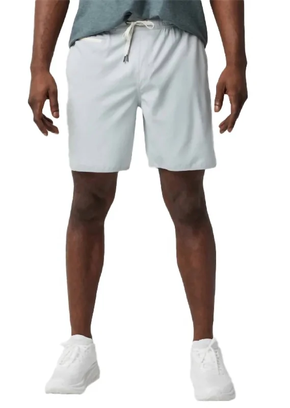 Men's moisture - wicking performance shorts for sweaty outdoor activitiesMen's Banks Short In Grey Men's moisture - wicking performance shorts for sweaty outdoor activitiesMen's Banks Short In Grey