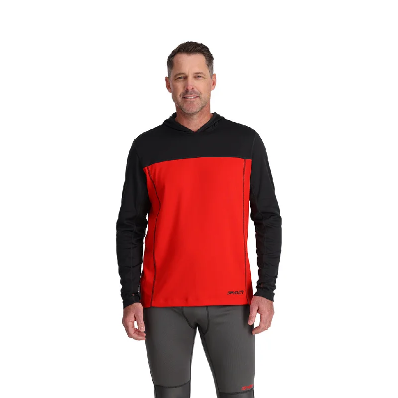 Men's thermal t - shirts with a high - neck design for cold weatherMens Charger Hoodie - Volcano Men's thermal t - shirts with a high - neck design for cold weatherMens Charger Hoodie - Volcano