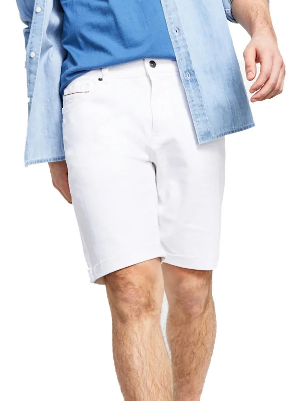 Men's pastel - colored cotton shorts for a spring - friendly outfitMens Mid Rise Above Knee Flat Front Men's pastel - colored cotton shorts for a spring - friendly outfitMens Mid Rise Above Knee Flat Front