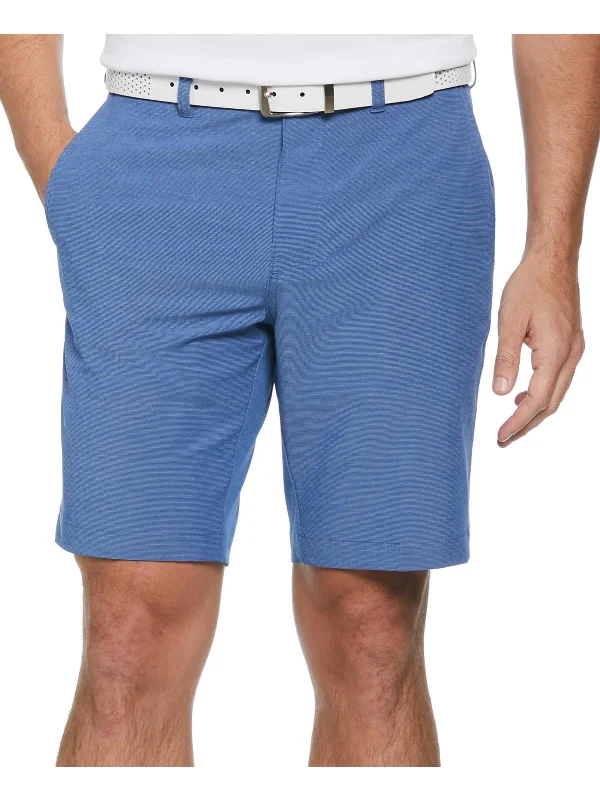 Men's checkered pattern wool shorts for a stylish winter layering optionMens Pinstripe Polyester Flat Front Men's checkered pattern wool shorts for a stylish winter layering optionMens Pinstripe Polyester Flat Front