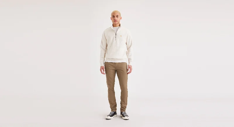 Men's pleated front twill shorts for a classic and sophisticated appearanceMen's Skinny Fit Original Chino Pants Men's pleated front twill shorts for a classic and sophisticated appearanceMen's Skinny Fit Original Chino Pants