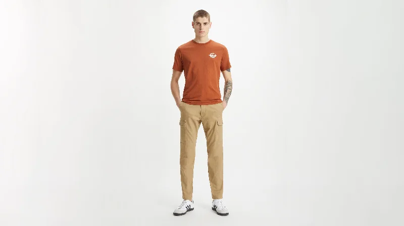 Men's neon - colored athletic shorts for high - visibility workoutsMen's Slim Tapered Fit Cargo Pants Men's neon - colored athletic shorts for high - visibility workoutsMen's Slim Tapered Fit Cargo Pants