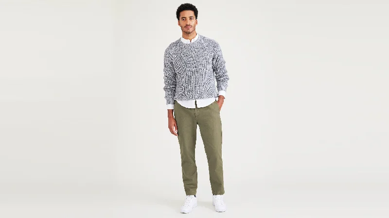 Men's pastel - colored cotton shorts for a spring - friendly outfitMen's Straight Tapered Fit California Pull-On Pants Men's pastel - colored cotton shorts for a spring - friendly outfitMen's Straight Tapered Fit California Pull-On Pants