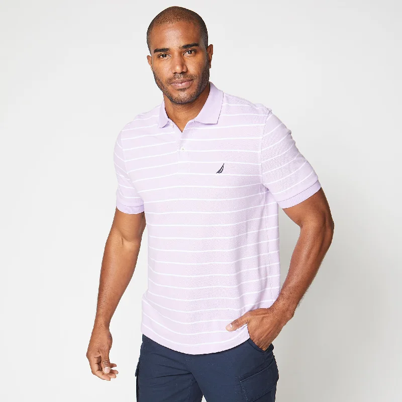 Men's mock - neck t - shirts with a modern and sleek styleNautica Mens Classic Fit Striped Deck Polo Men's mock - neck t - shirts with a modern and sleek styleNautica Mens Classic Fit Striped Deck Polo