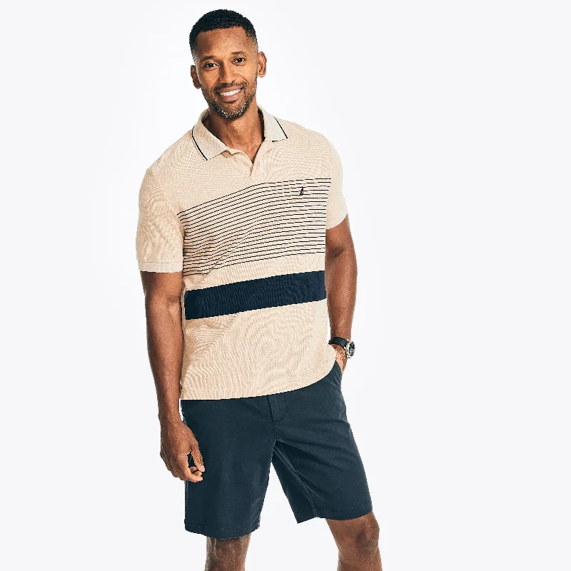 Men's lightweight performance t - shirts for running marathonsNautica Mens Sustainably Crafted Classic Fit Chest-Stripe Polo Men's lightweight performance t - shirts for running marathonsNautica Mens Sustainably Crafted Classic Fit Chest-Stripe Polo