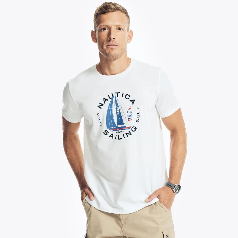 Men's plus - size pocket t - shirts with a classic lookNautica Mens Sustainably Crafted Sailing Graphic T-Shirt Men's plus - size pocket t - shirts with a classic lookNautica Mens Sustainably Crafted Sailing Graphic T-Shirt
