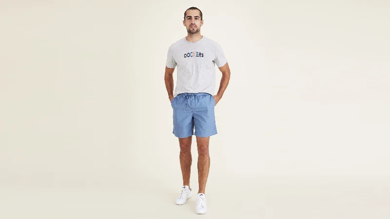 Men's elastic waistband lounge shorts for lazy weekends at homePlaya 7" Shorts