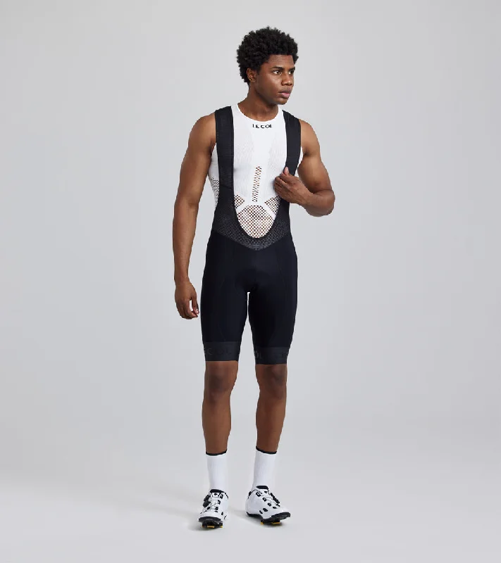 Men's high - waisted swim shorts with UPF protection for beach vacationsPro Thermal Bib Shorts Men's high - waisted swim shorts with UPF protection for beach vacationsPro Thermal Bib Shorts