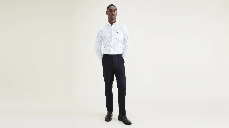Men's floral print silk blend shorts for a unique night - out lookSignature Iron Free Khakis, Creased, Slim Fit with Stain Defender® Men's floral print silk blend shorts for a unique night - out lookSignature Iron Free Khakis, Creased, Slim Fit with Stain Defender®