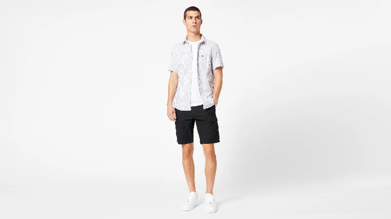 Men's flat - front chino shorts for semi - formal summer eventsSmart 360 Tech Cargo 9" Shorts (Big and Tall) Men's flat - front chino shorts for semi - formal summer eventsSmart 360 Tech Cargo 9" Shorts (Big and Tall)