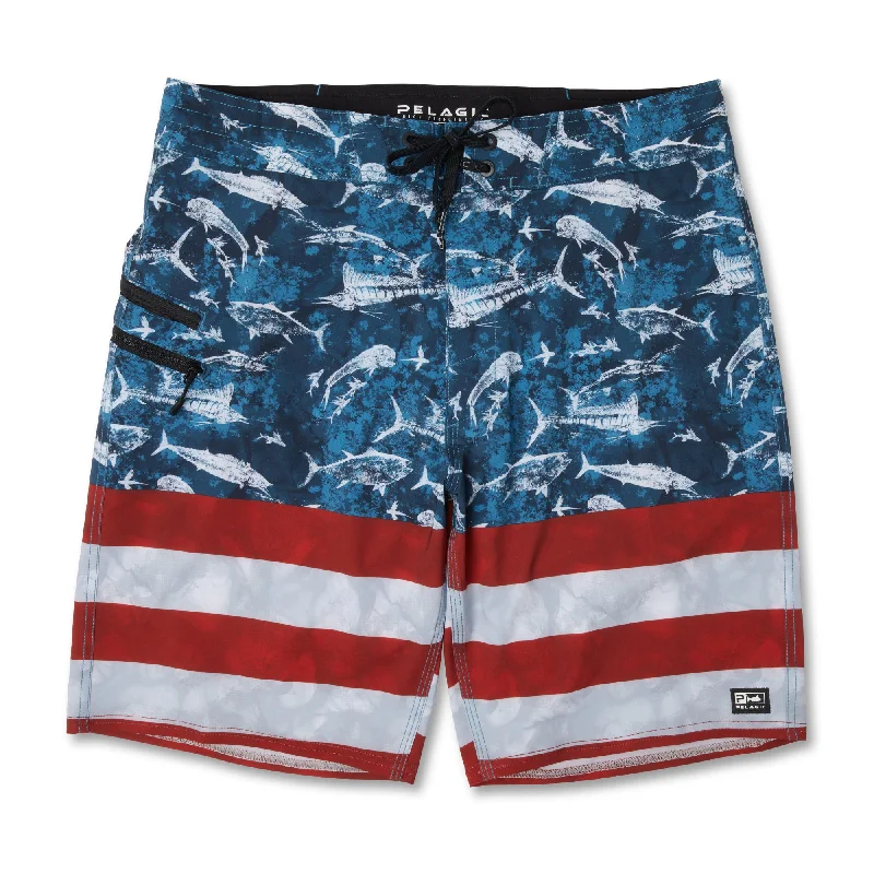 Men's floral print silk blend shorts for a unique night - out lookStrike