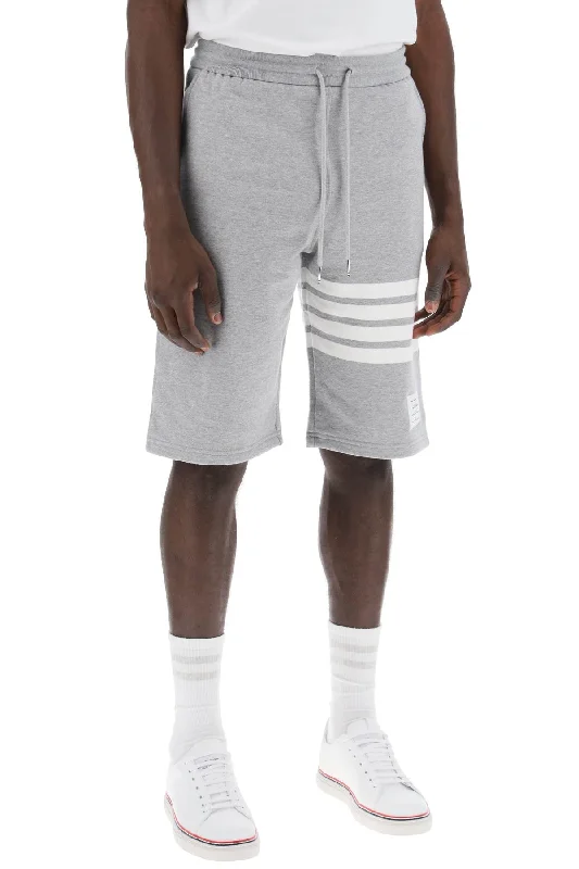Men's neon - colored athletic shorts for high - visibility workoutsThom Browne 4-Bar Sweat Shorts Men's neon - colored athletic shorts for high - visibility workoutsThom Browne 4-Bar Sweat Shorts