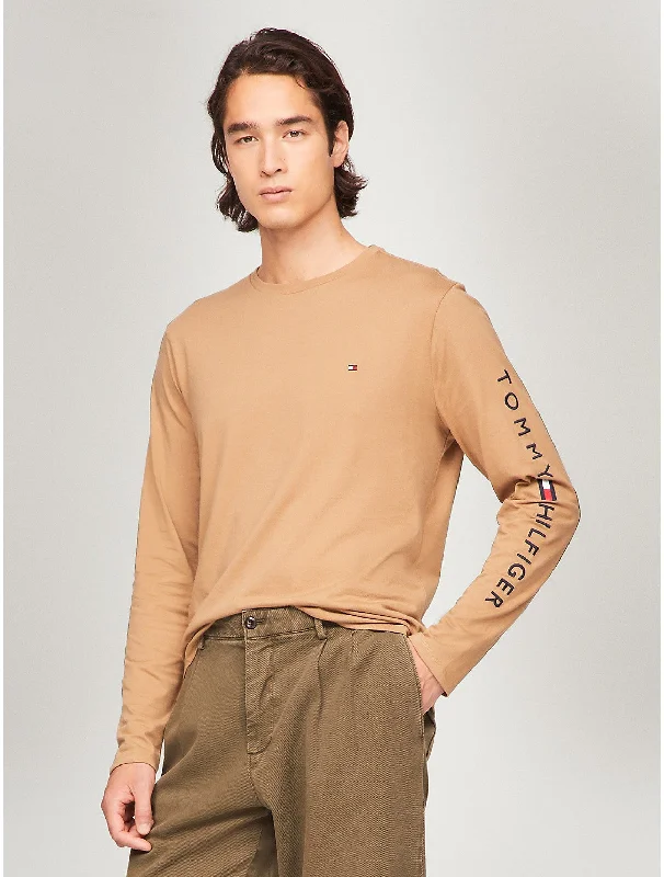 Men's moisture - wicking athletic t - shirts for intense workoutsTommy Hilfiger Men's Tommy Logo Long-Sleeve T-Shirt Men's moisture - wicking athletic t - shirts for intense workoutsTommy Hilfiger Men's Tommy Logo Long-Sleeve T-Shirt