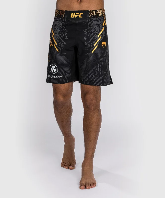 Men's adjustable - length convertible shorts for versatile useUFC Adrenaline by Venum Authentic Fight Night Men's Fight Short - Long Fit - Champion Men's adjustable - length convertible shorts for versatile useUFC Adrenaline by Venum Authentic Fight Night Men's Fight Short - Long Fit - Champion